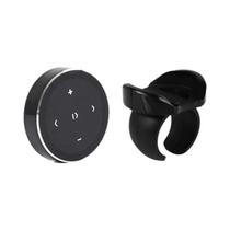 Controle Remoto Sem Fio Bluetooth 5.3 Para Capacete De Motocicleta, Volante De Carro E MP3