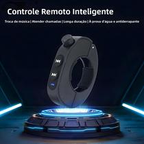 Controle Remoto Sem Fio Bluetooth Para Guidão De Moto E Carro, Compatível Com Celulares E Controle Controle Remoto Sem Fio Bluetooth Para Guidão De Moto E Carro, Compatível Com Celulares E Controle