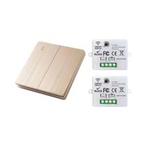 Controle Remoto Sem Fio Inteligente RF 433Mhz Painel De Parede Mini Receptor De Relé Interruptor De