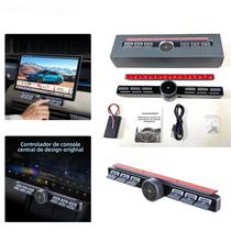 Controle Remoto Sem Fio LED Para Carro Com 7 Teclas Ajustador De Volume Atendimento De Chamadas