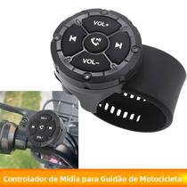 Controle Remoto Sem Fio Para Moto E Carro Com 5 Botões Para Capacete, Fone De Ouvido, Guidão E Mídia