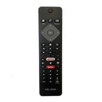 Controle Remoto Smart Compatível Com Tv Philips Modelo FBG-9084
