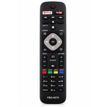 Controle Remoto Smart Compatível com TV Philips Netflix FBG-8075 Alta Durabilidade e Resposta Rápida Controle Remoto Smart Compatível com TV Philips Netflix FBG-8075 Alta Durabilidade e Resposta Rápida