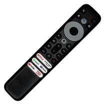 Controle Remoto Smart Tv 4k Tcl Rc902v Fmr2 Teclas Netflix Youtube Prime Vídeo Guard