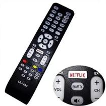 Controle Remoto Smart Tv AOC Tecla Netflix MAX-7463 Maxmidia