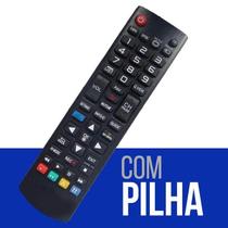Controle Remoto Smart TV LE 3D LE-7027 AKB73975709 Compatível Substitui Modelos Antigos e Novos 100c