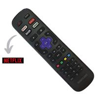 Controle Remoto Smart TV Led Lcd Aoc Roku c/ Função Netflix