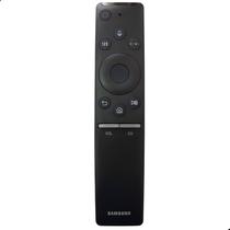 Controle Remoto Smart Tv Samsung 4k Bn59-01242a Comando Voz Novo Fundo Preto