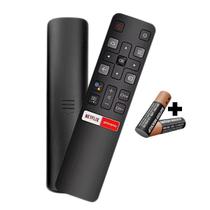 Controle Remoto Smart Tv TCL Rc802v 5598m Android Netflix e Globoplay Com Pilhas - FBG