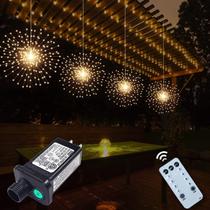 Controle remoto Starburst Sphere Lights SHUKAN 800 LED de 8 modos