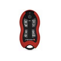 Controle Remoto Stetsom Sx2 Longa Distancia Universal 500M Preto E Vermelho