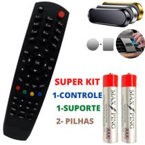 controle remoto Tocombox Soccer HD + suporte magnético com poderoso imã neodimio + duas Pilhas - WCK