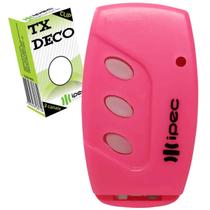 Controle Remoto Transmissor 3 Canais Tx-Deco 433,92 Mhz Ipec