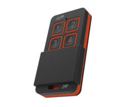Controle remoto transmissor zap 4b (preto / laranja)