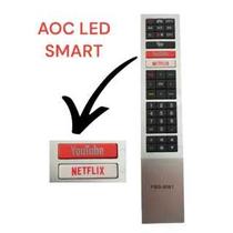 Controle Remoto Tv Aoc Led Smart Youtube Netflix 32s5295 43S5295 50U6295 55U6295 FBG-9061