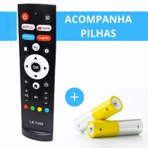 Controle Remoto TV Compatível AIWA SMART LE 7369 NETFLIX YOU TUBE PRIME GOOGLE Controle Remoto TV Compatível AIWA SMART LE 7369 NETFLIX YOU TUBE PRIME GOOGLE