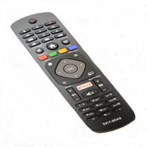Controle Remoto TV Compatível Philips Smart Tecla Home para Apps 50PUG6102/78