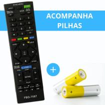 Controle Remoto TV Compatível Sony Bravia LED FBG 7067 Controle Remoto TV Compatível Sony Bravia LED FBG 7067