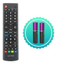 Controle Remoto TV LE AKB73975709 Smart 3D LE-7027 Compatível com Televisores Curvos e Planos 100c