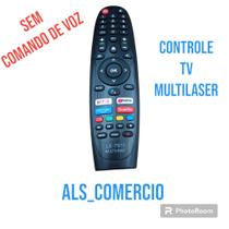 Controle remoto tv Multilaser Lê 7611
