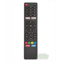 Controle remoto tv multilaser smart com teclas de atalho -9140 Controle remoto tv multilaser smart com teclas de atalho -9140