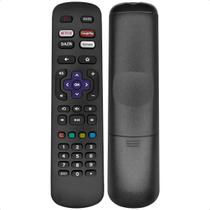 Controle Remoto Tv Smart Aoc Roku Botão Netflix Deezer Googleplay DAZN Kit 2
