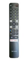 Controle Remoto Tv Tcl Smart Android Netflix Globoplay Rc802 - Sky