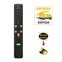 Controle Remoto Tv Tcl Smart Rc802N L55S4900Fs Netflix Globo