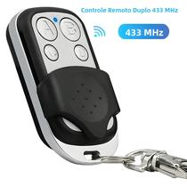 Controle Remoto Universal 433MHz De 4 Botões Para Portão De Garagem, Duplicador De Aprendizagem,