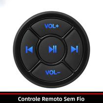 Controle Remoto Universal Bluetooth Sem Fio Para Volante De Carro, Moto, Bicicleta, iOS E Android