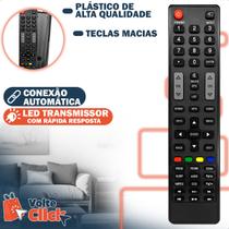 Controle Remoto Universal Compatível Com Tv Semp TCL E Pilhas Controle Remoto Universal Compatível Com Tv Semp TCL E Pilhas