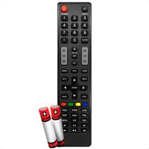 Controle Remoto Universal Compatível Com Tv Semp Toshiba Com Pilhas CT 6710 Controle Remoto Universal Compatível Com Tv Semp Toshiba Com Pilhas CT 6710