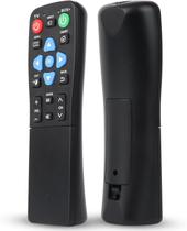 Controle remoto universal de botão grande XGBFH para idosos com 2 dispositivos