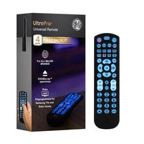 Controle Remoto Universal GE 40081 Retroiluminado para 4 Dispositivos Controle Remoto Universal GE 40081 Retroiluminado para 4 Dispositivos