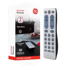 Controle remoto universal GE Big Button para 2 dispositivos