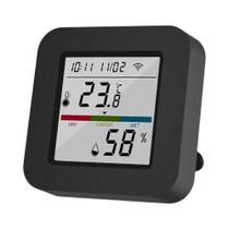 Controle Remoto Universal Inteligente Com Sensor De Temperatura E Umidade Para TV, Ar Condicionado,