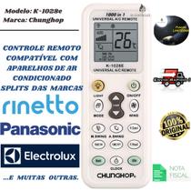 Controle Remoto Universal K-1028e para Ar Condicionado Electrolux Rinetto Panasonic e muitas outras marcas
