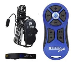 Controle Remoto Universal Longa Distância Jfa K1200 Azul