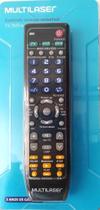 Controle Remoto Universal Tv Dvd Vcd Preto Ac088 - Multilaser