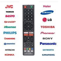 Controle Remoto Universal TV LCD / LED / Smart TV com Netflix, Youtube, GloboPlay, GooglePay e Amazon