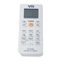 Controle Remoto Universal VIX KT-9018E para Ar-Condicionado Controle Remoto Universal VIX KT-9018E para Ar-Condicionado