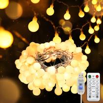 Controle remoto USB String Lights suddus Globe 100 LED Warm White