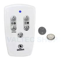 Controle Remoto Ventilador Latina Luz ul Led ul + Pilha