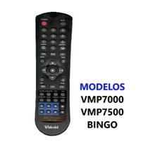 Controle remoto videokê raf vmp7500 bingo e raf vmp7000 original