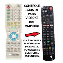Controle remoto videoke raf vmp8380 -t382 -b2349 Controle remoto videoke raf vmp8380 -t382 -b2349