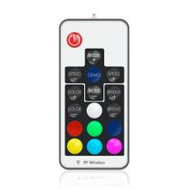 Controle RF-17 para controladoras RGB 12V 4 Pinos + Pilha