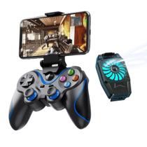 Controle S/Fio Universal com Suporte e Cooler Gamer Mobile
