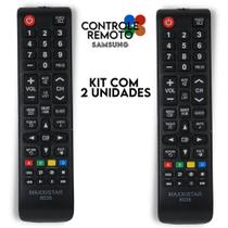Controle Samsung Smart - Kit C/2 Unidades - 8036 - Nybc