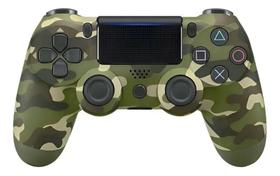 Controle Sem Fio Bluetooth Compatível Console 4 e PC Gamepad Analógico Duplo Alta Precisão