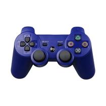 Controle Sem Fio Bluetooth PS3 Com Vibração, Material ABS, Botão Floco De Neve